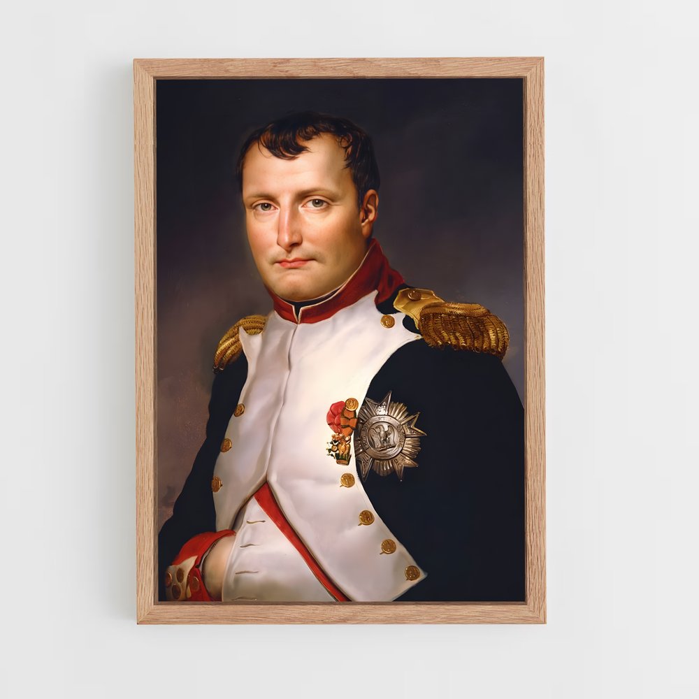 napoleon-8 cadre Bois clair