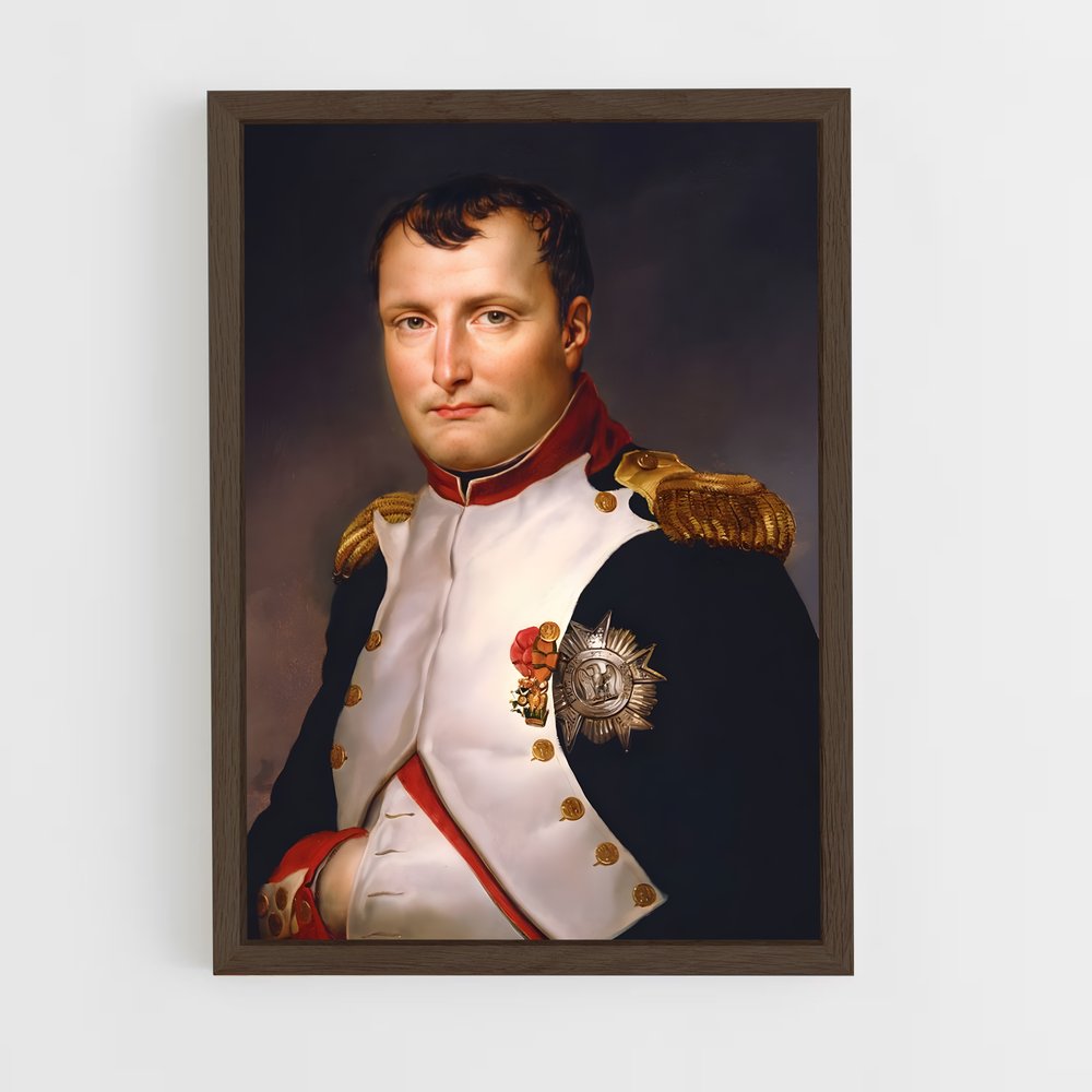 napoleon-8 cadre Bois foncé
