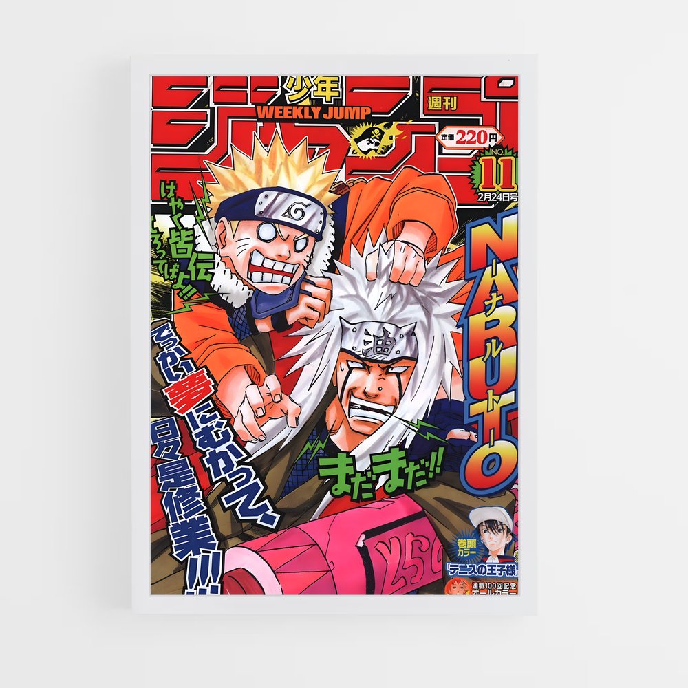 Poster Naruto x Jiraiya | Aesthetic Posters