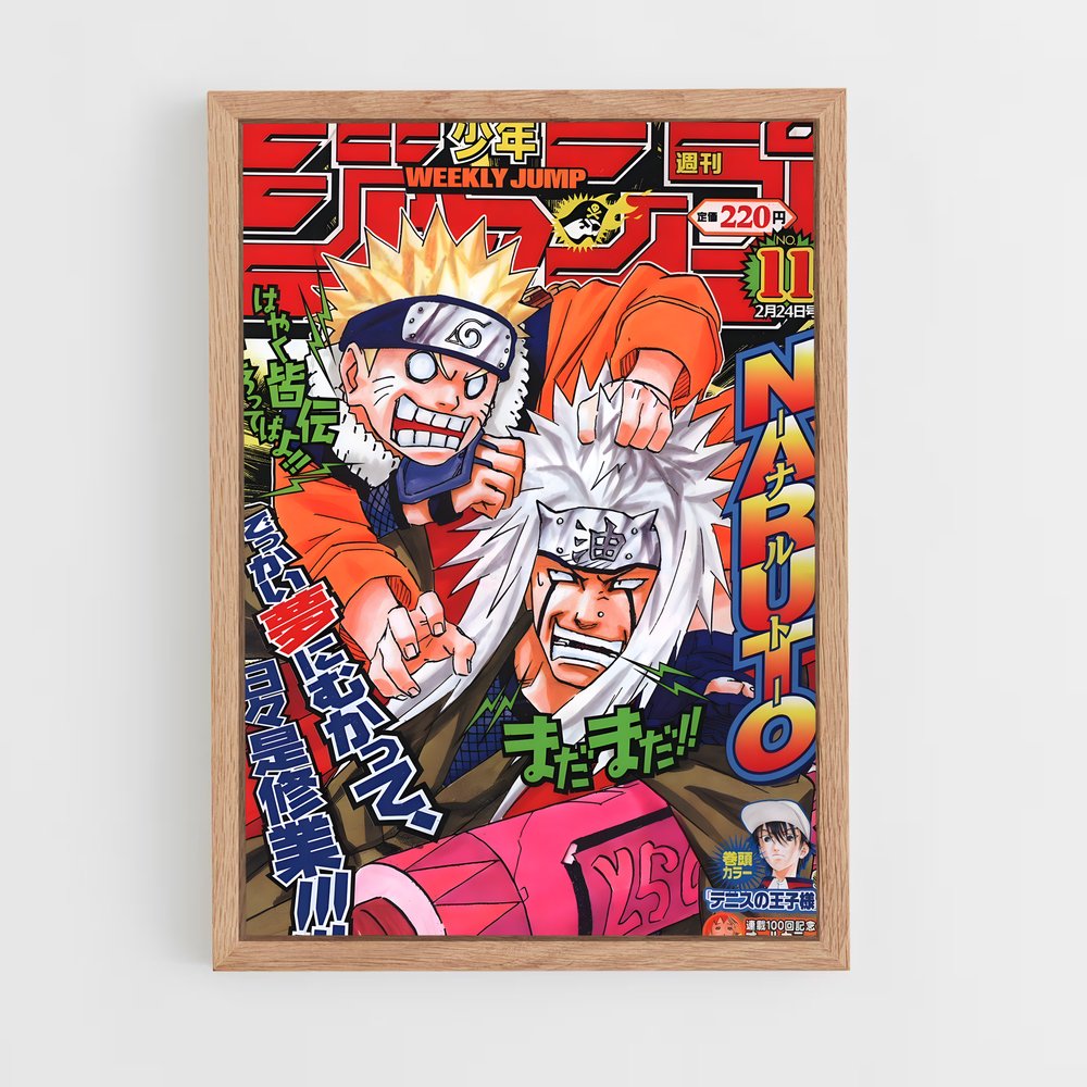 Poster Naruto x Jiraiya | Aesthetic Posters