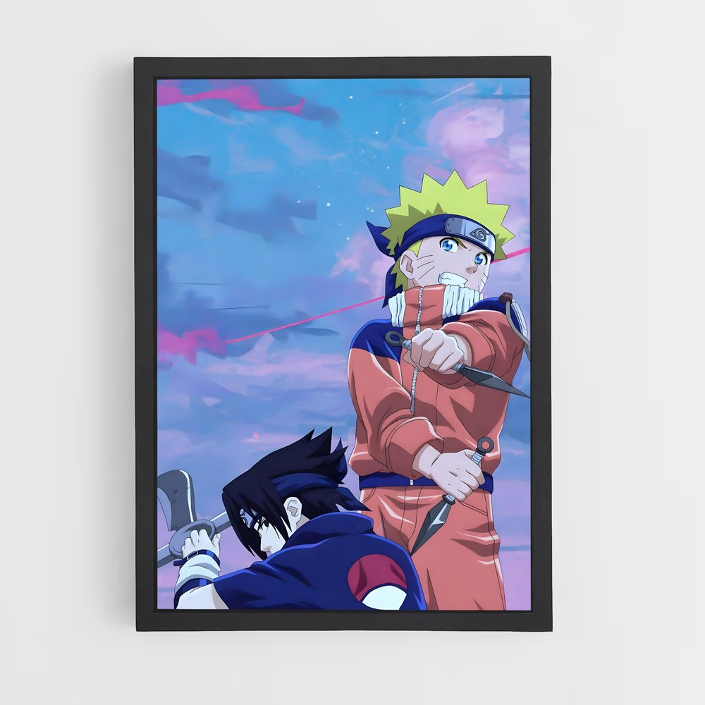 Poster Naruto x Sasuke | Aesthetic Posters