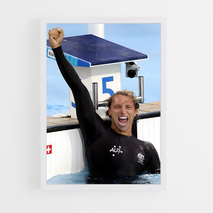 natation-11 cadre Blanc