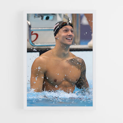 natation-13 cadre Blanc