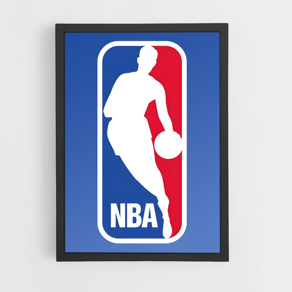 nba-basketball-10 cadre Noir