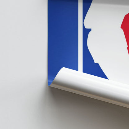 Poster NBA Logo