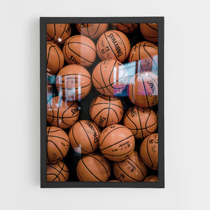 Poster Basketball Balls