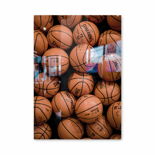 Poster Basketball Balls