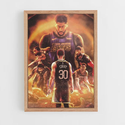 Affiche NBA-curry