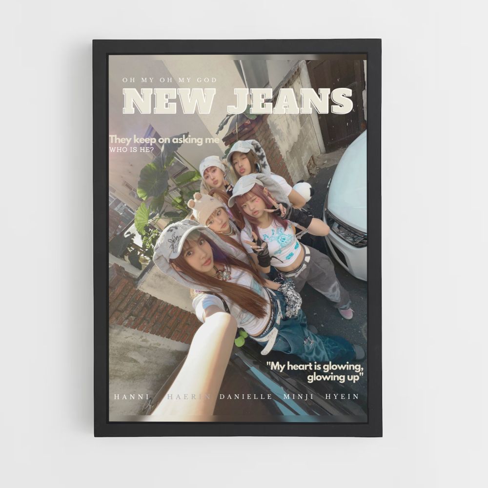 Poster New Jeans Oh My God