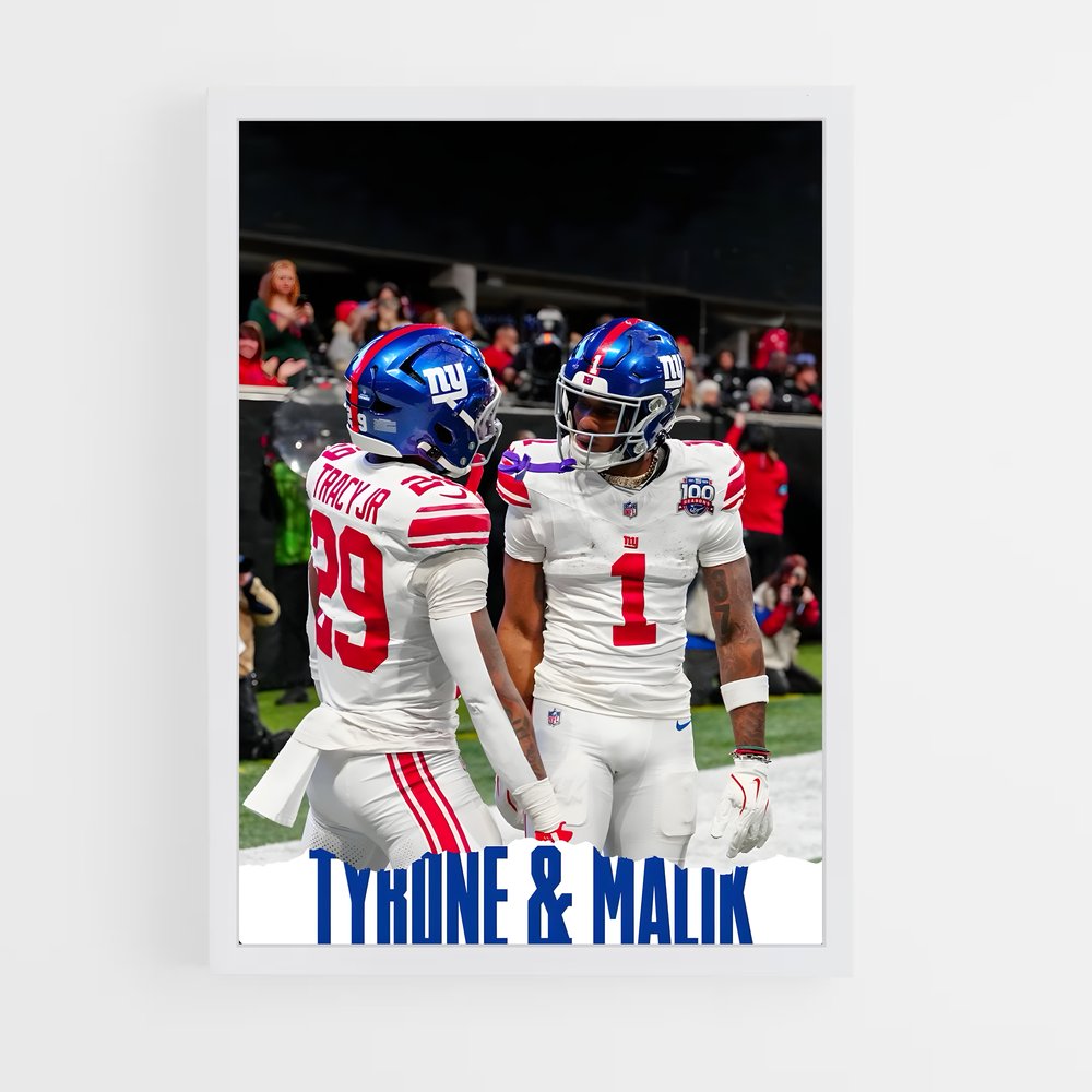 new-york-giants-1 cadre Blanc