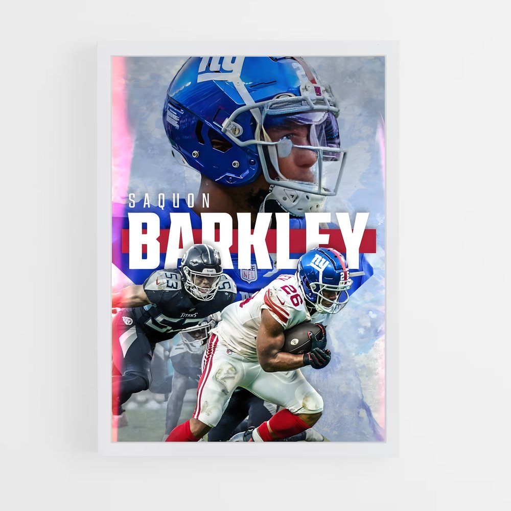 new-york-giants-10 cadre Blanc