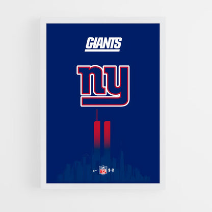 new-york-giants-6 cadre Blanc