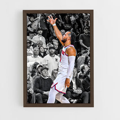 new-york-knicks-1 cadre Bois foncé