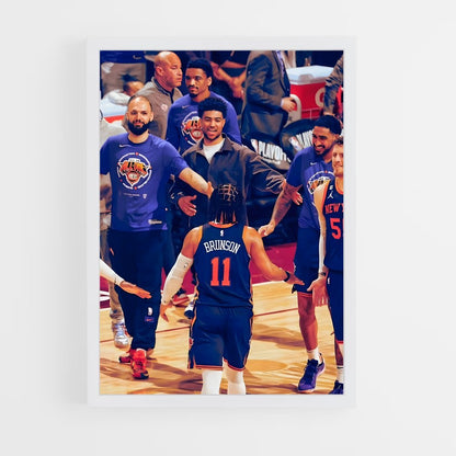 new-york-knicks-11 cadre Blanc