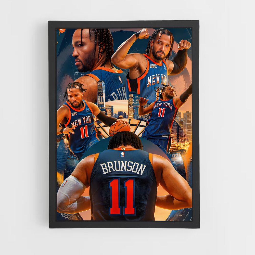 new-york-knicks-12 cadre Noir