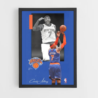new-york-knicks-26 cadre Noir