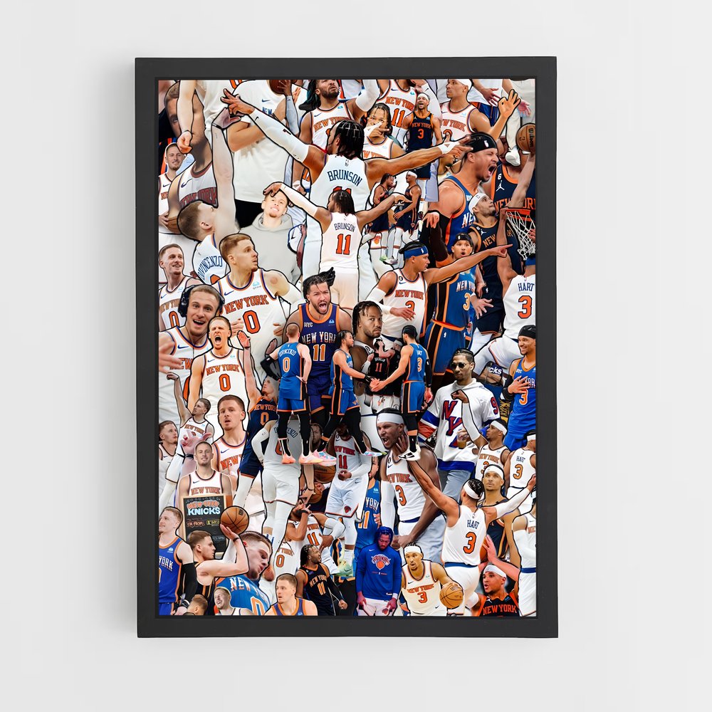 new-york-knicks-4 cadre Noir