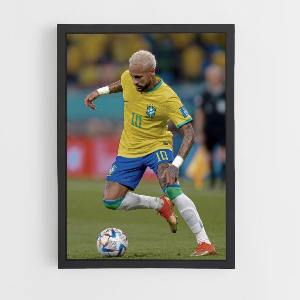 Neymar Brazil Poster