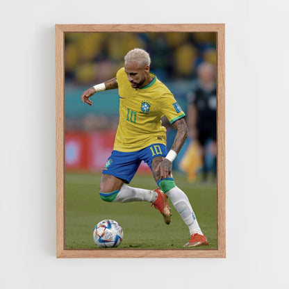 Neymar Brazil Poster