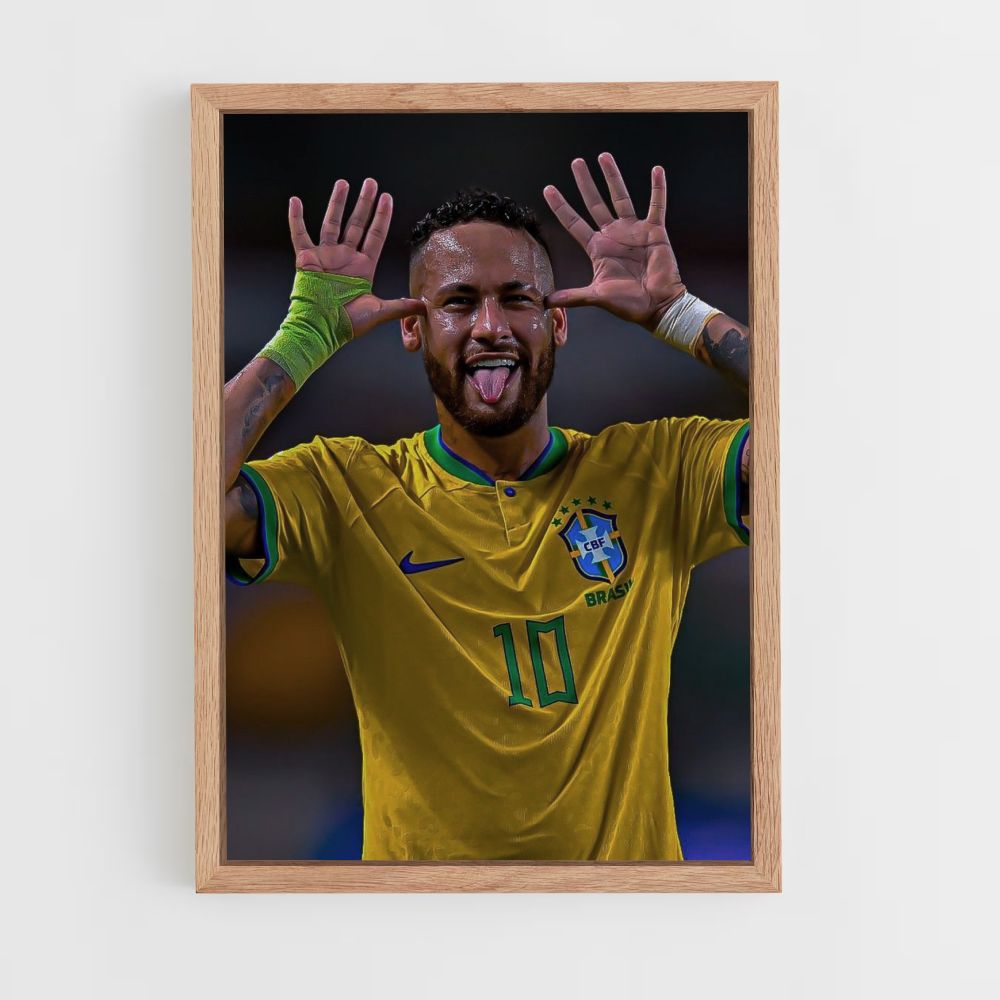 Funny Neymar Poster