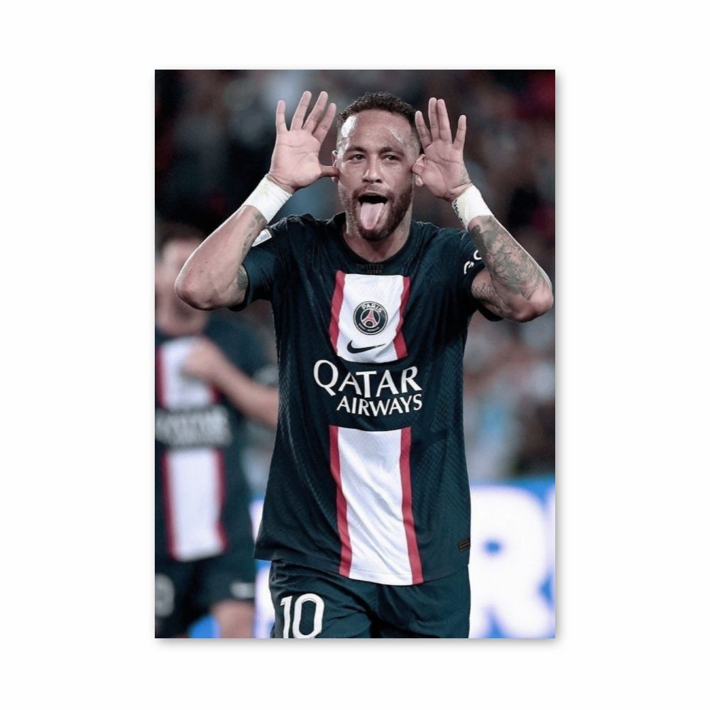 Neymar Celebration Poster