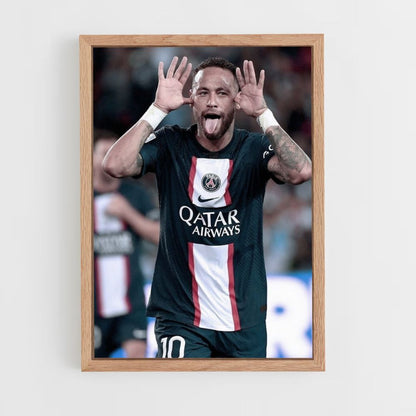 Neymar Celebration Poster