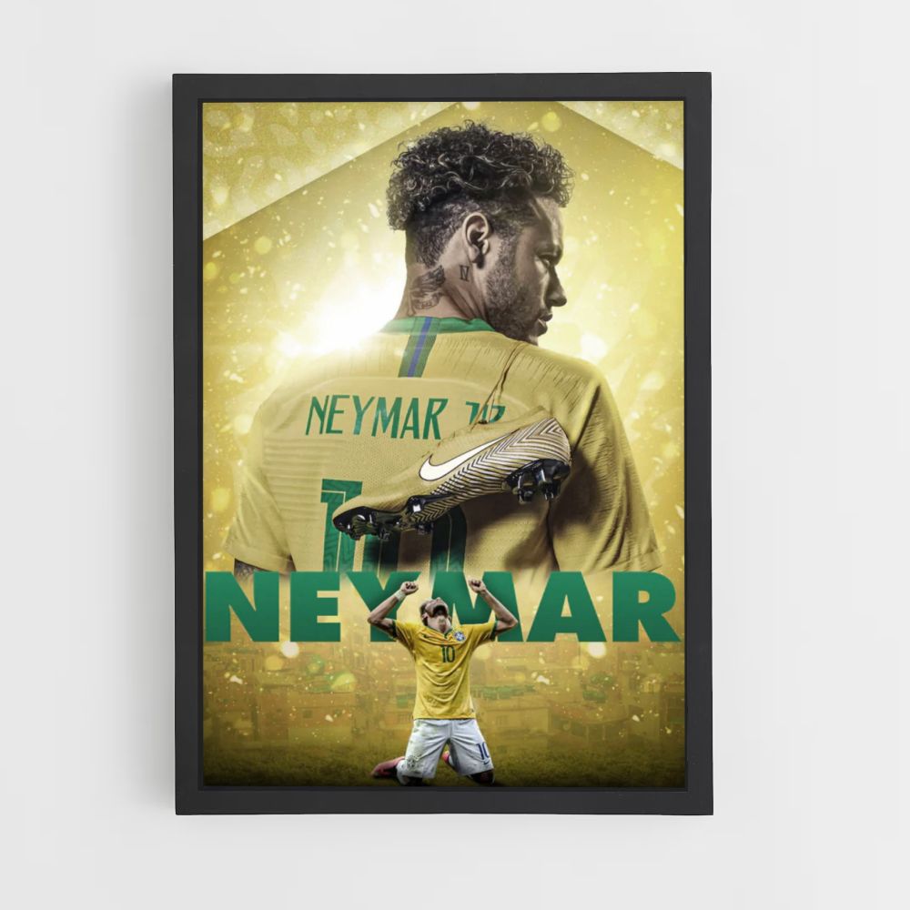 Neymar Nike Poster