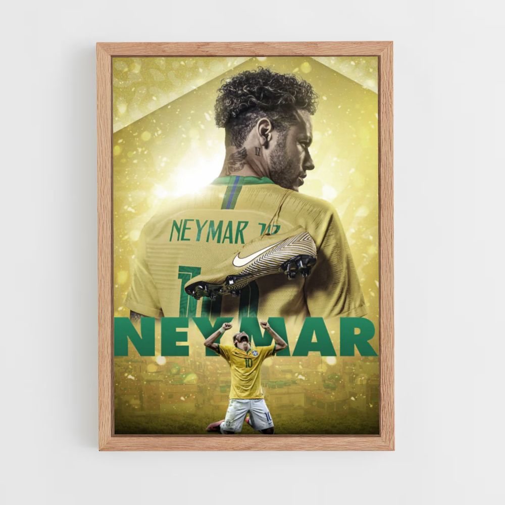 Neymar Nike Poster