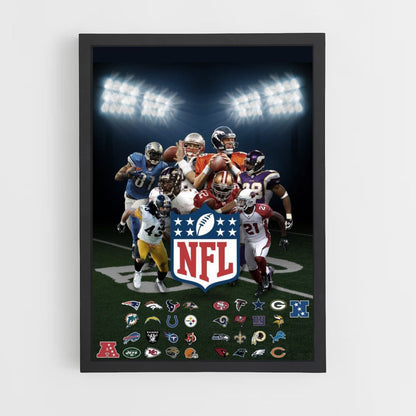 NFL Teams Poster