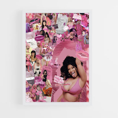 Nicky Minaj Pink Poster