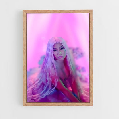 nicky-minaj-4 cadre Bois clair
