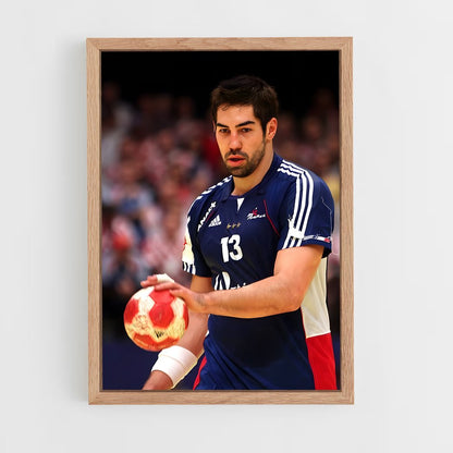 nikola-karabatic-1 cadre Bois clair