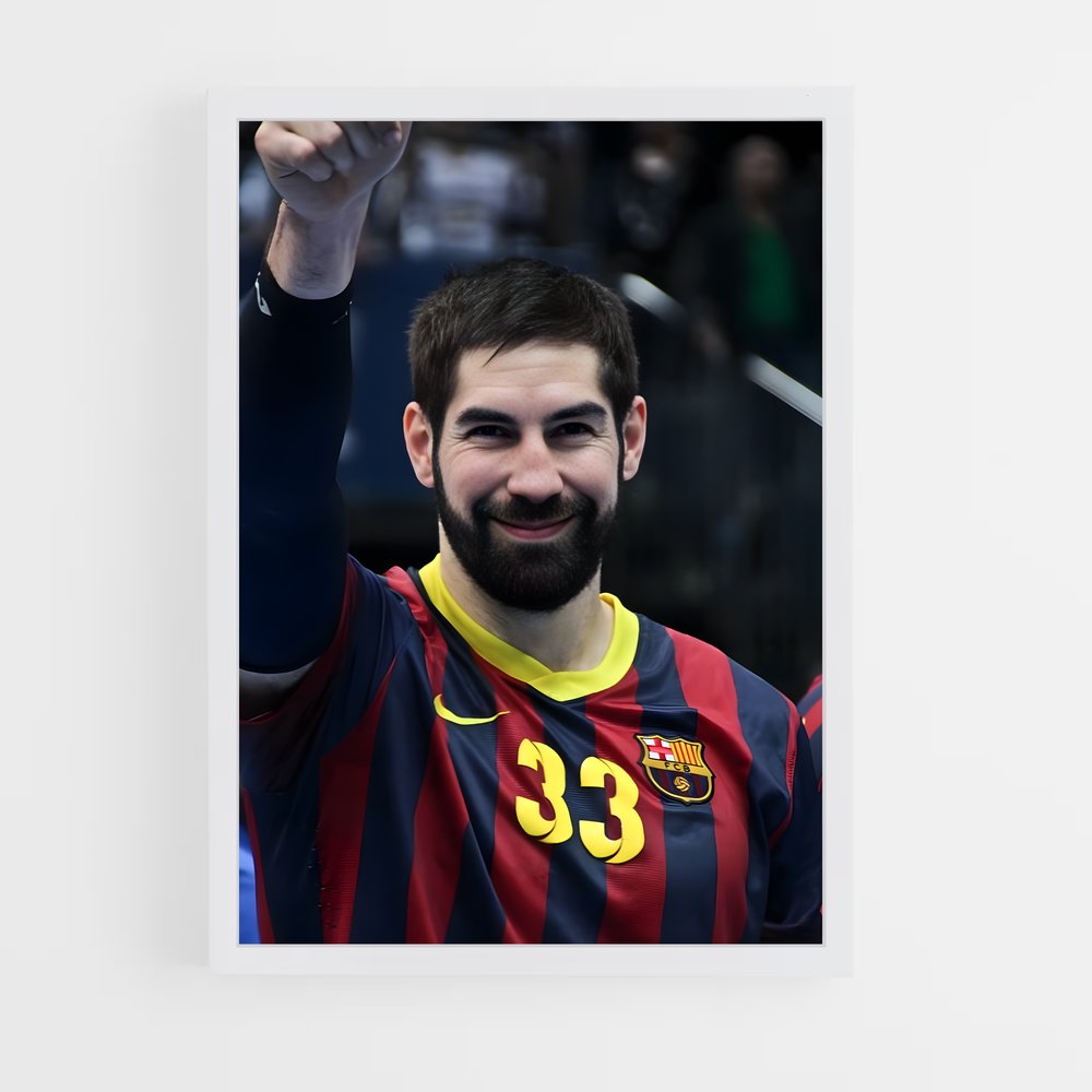nikola-karabatic-3 cadre Blanc