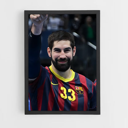 nikola-karabatic-3 cadre Noir