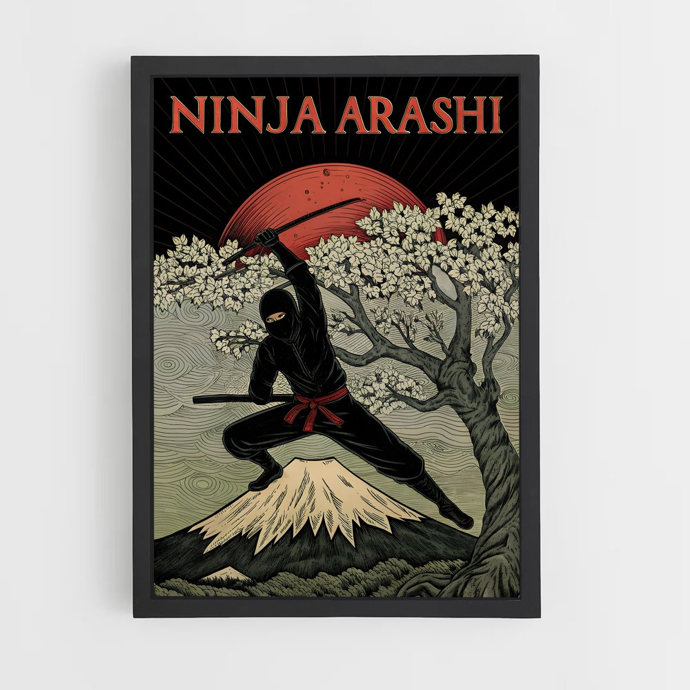 ninja-10 cadre Noir