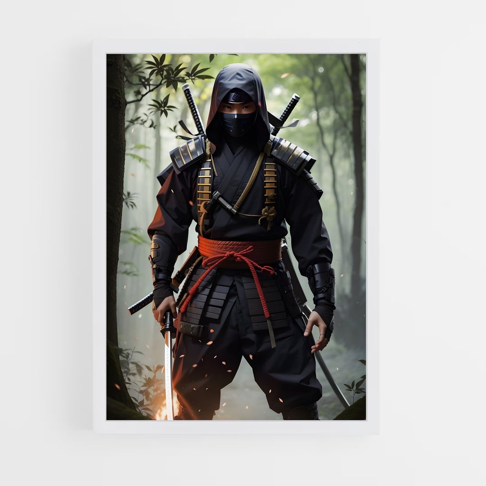 ninja-4 cadre Blanc