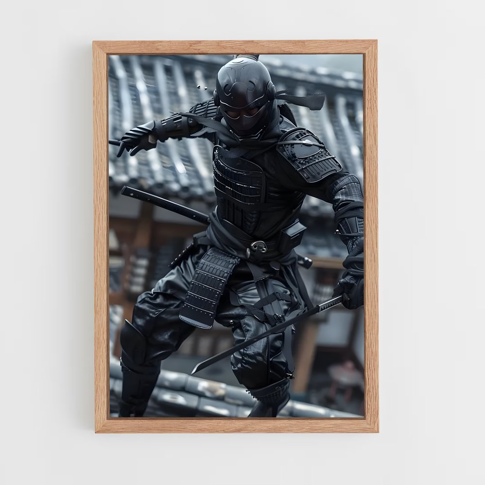 ninja-7 cadre Bois clair