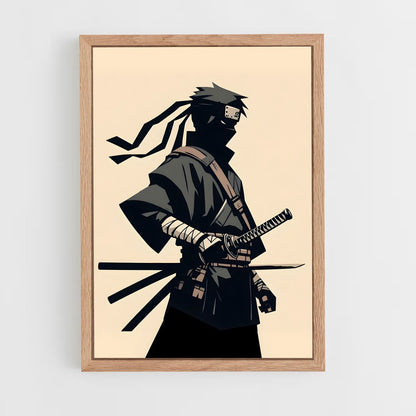 ninja-8 cadre Bois clair