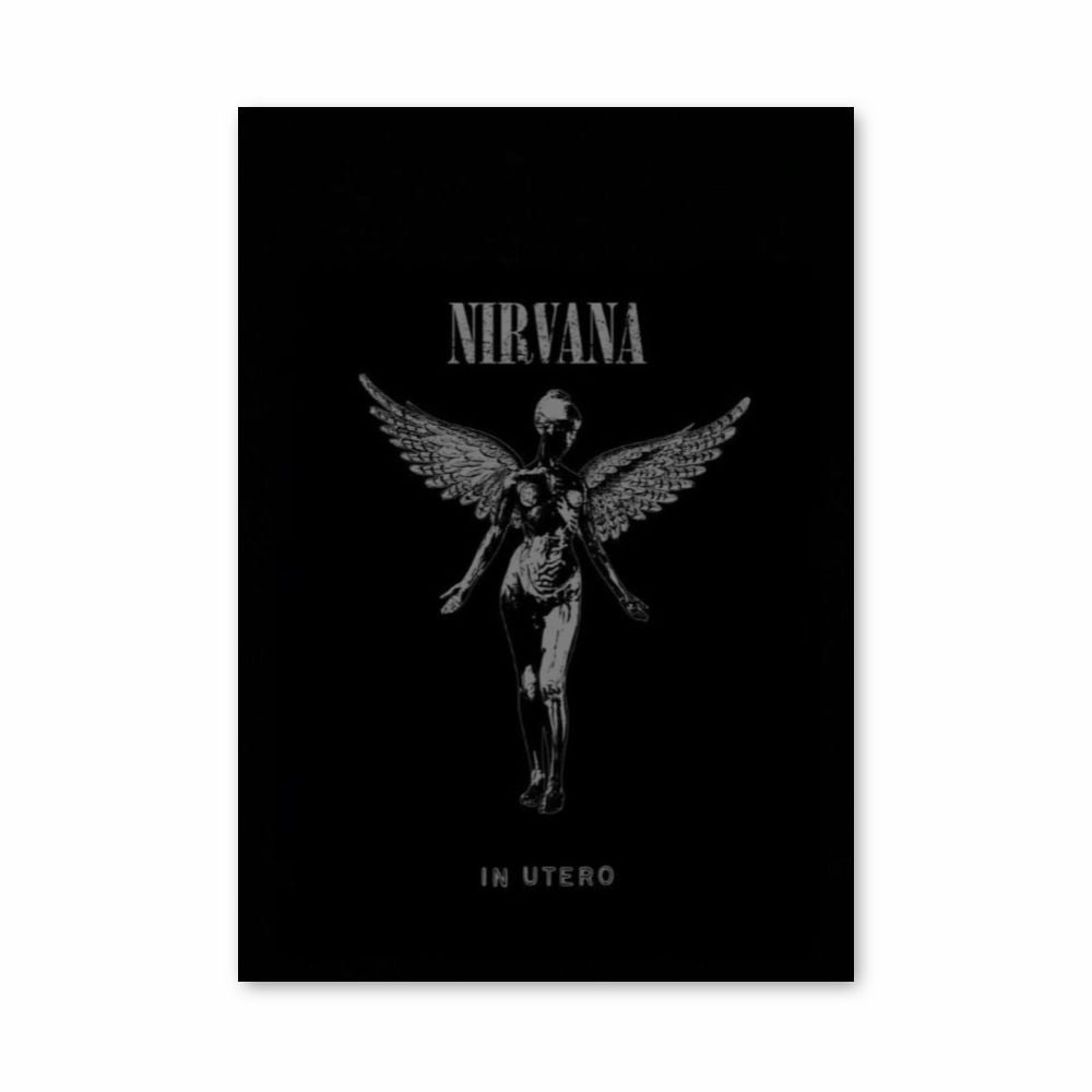 Nirvana Angel Poster