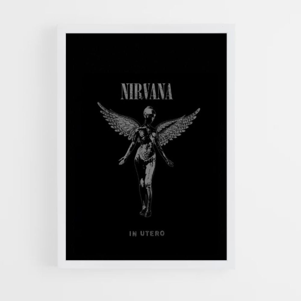 Nirvana Angel Poster