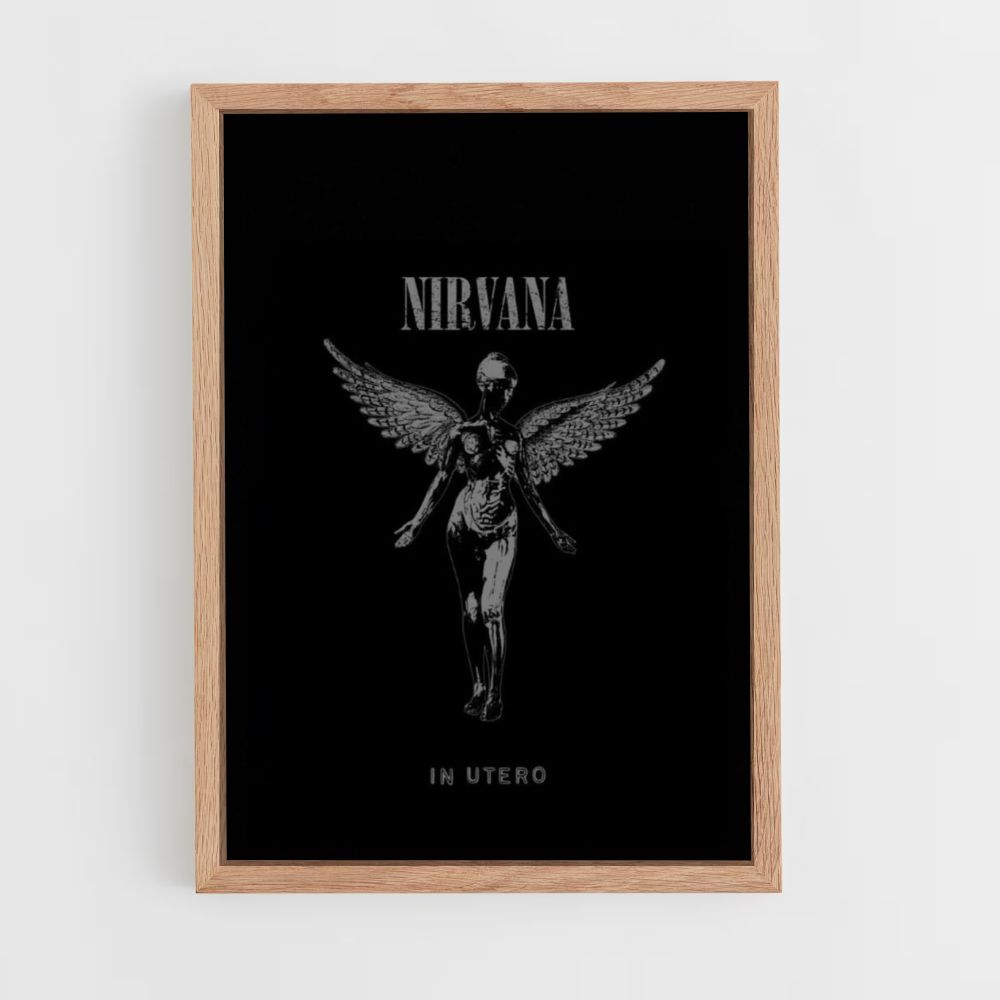 Nirvana Angel Poster