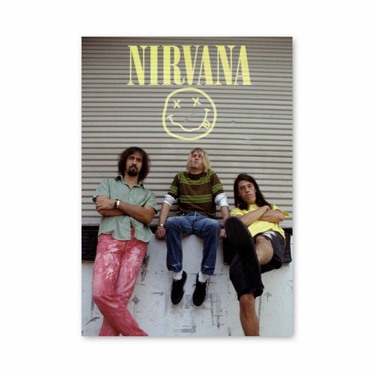 Poster Nirvana Groupe