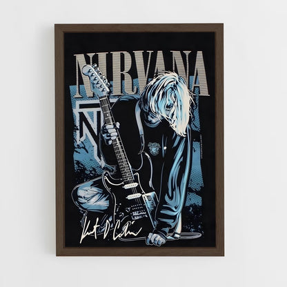 nirvana-4 cadre Bois foncé