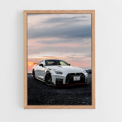 nissan-3 cadre Bois clair