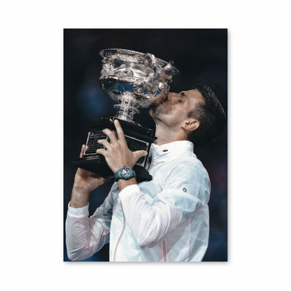 Djokovic Cup Poster