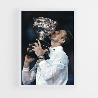 Djokovic Cup Poster