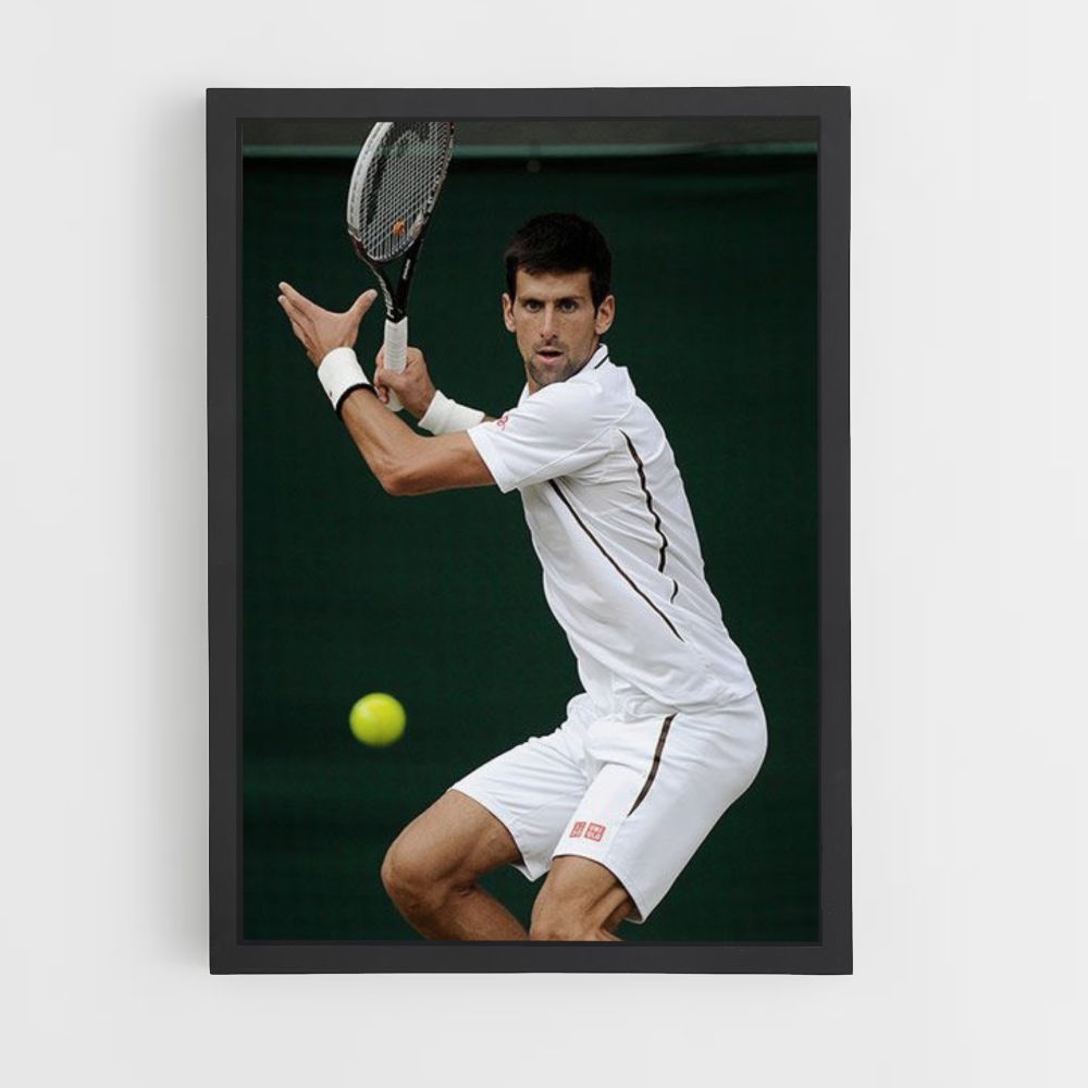 Djokovic Ball Poster