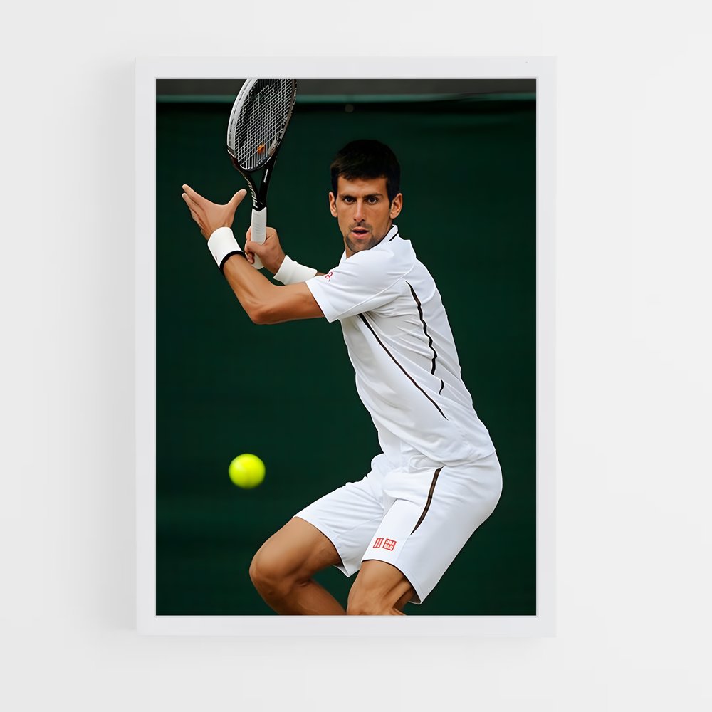 novak-djokovic-6 cadre Blanc