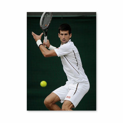 Djokovic Ball Poster