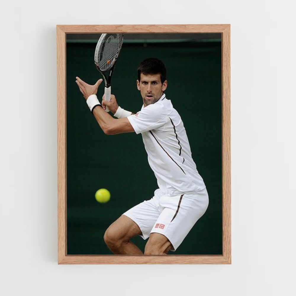 Poster Djokovic-bal